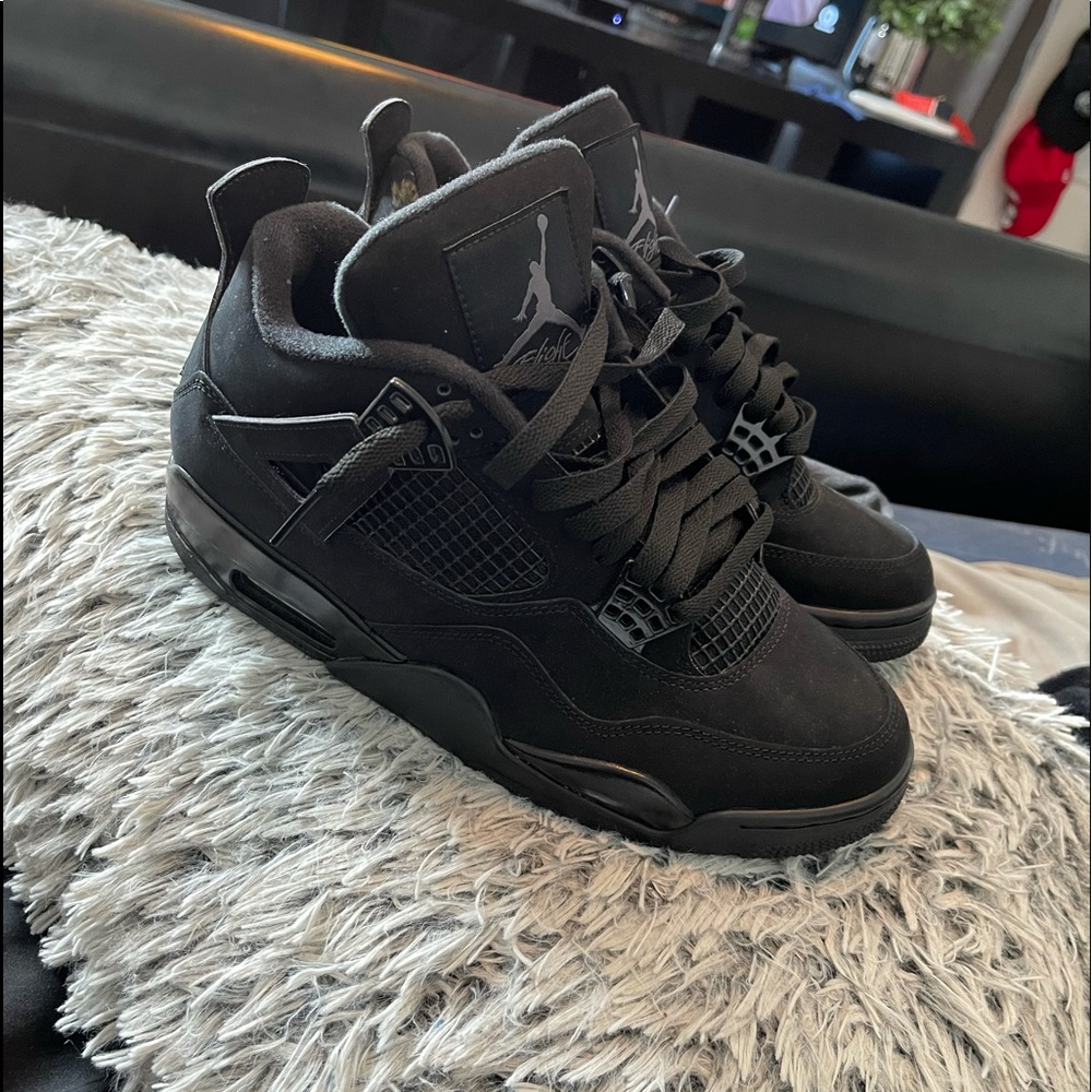 Black Cat Air Jordan 4’s